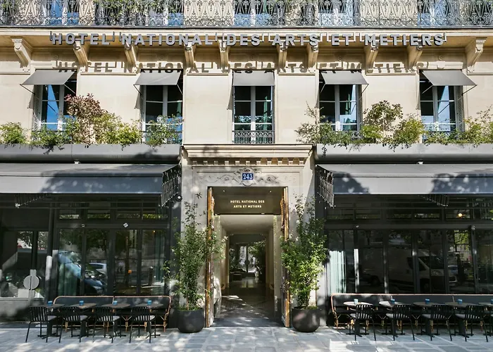 4 sterren hotel: Hotel National Des Arts Et Metiers